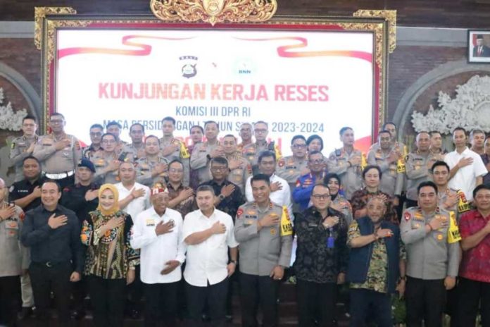 Kunker Ke Polda Bali, Ini Disoroti Komisi III DPR 1