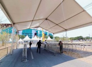 Jelang Piala Dunia U-17, GBT Dipasang Pintu Masuk Berlapis Tiga