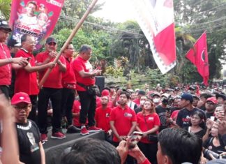 Ribuan Warga Ikuti “Creative Fun Walk” PDIP Denpasar