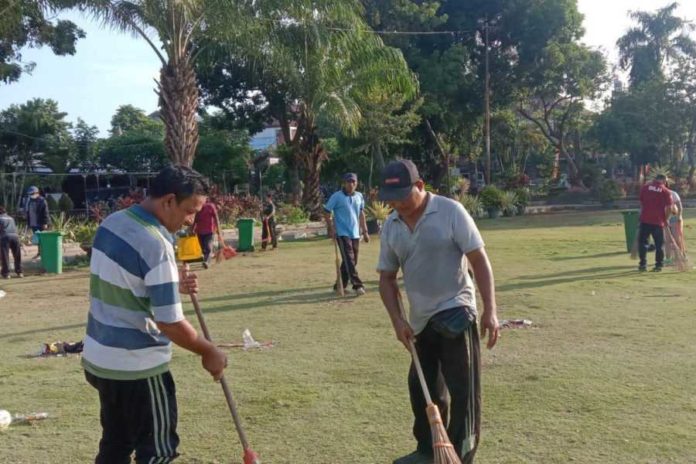 Timbunan Sampah Perayaan Tahun Baru Di Buleleng Capai 155 Ton 1