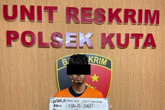WNA Bobol Tas Pengunjung THM Di Kuta 1