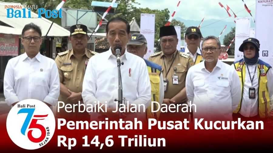 Perbaiki Jalan Daerah, Pemerintah Pusat Kucurkan Rp 14,6 Triliun 2