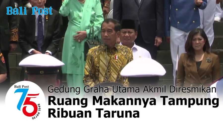 Gedung Graha Utama Akmil Diresmikan 2
