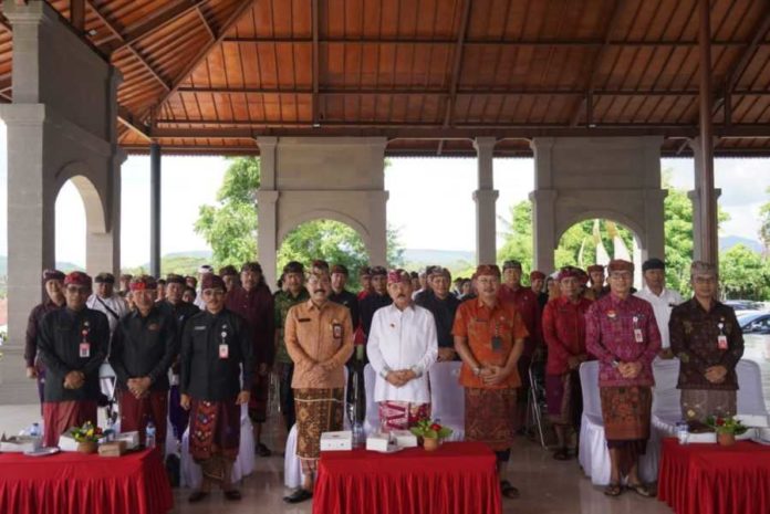 Wabup Artha Dipa Buka Peringatan Bulan Bahasa Bali VI Di Karangasem 1