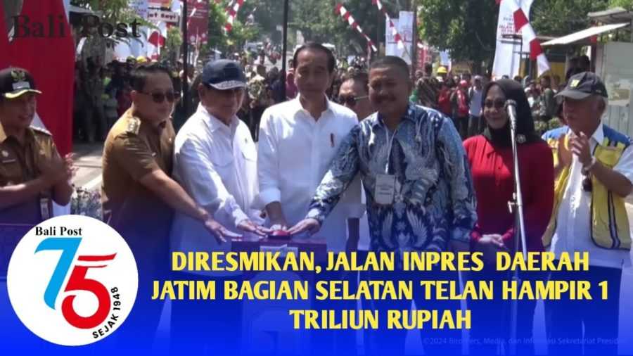 Diresmikan, Jalan Inpres Daerah Jatim Bagian Selatan Telan Hampir 1 Triliun Rupiah 2