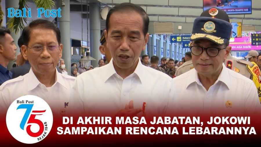 Di Akhir Masa Jabatan, Jokowi Sampaikan Rencana Lebarannya 2