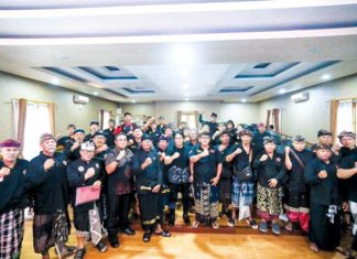 Bupati Giri Prasta Terima DPP Pencak Silat Kertha Wisesa