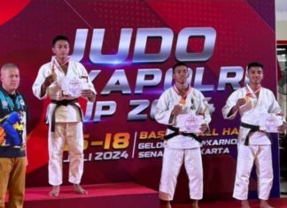 Atlet Judo Polres Badung Sabet Medali Emas di Jakarta