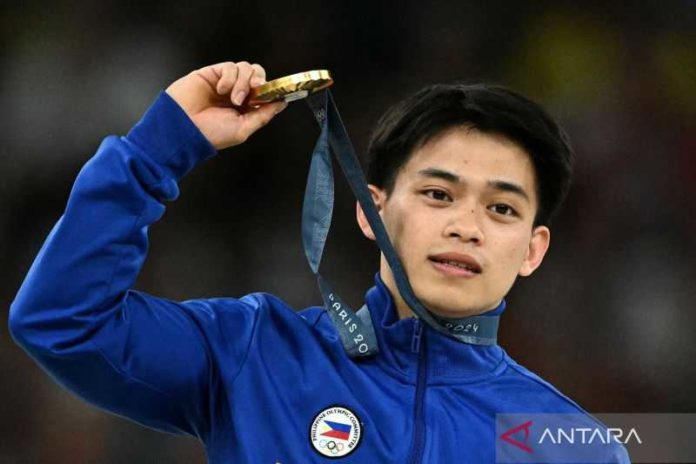 Filipina Negara Asteng Pertama Raih Emas Di Olimpiade Paris 1