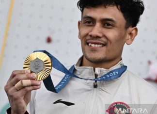 Veddriq Leonardo Sumbang Emas Pertama untuk Indonesia