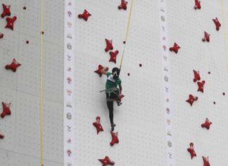 Panjat Tebing Speed Relay Putri Bali Gagal Raih Medali