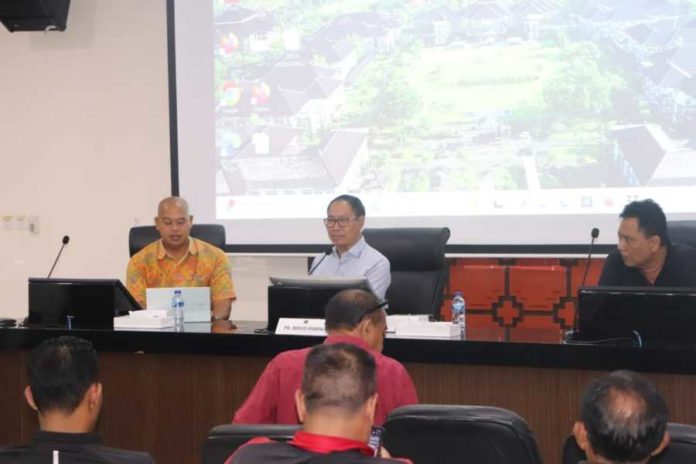 Ketua IPSI Bali, Suiasa Pimpin Rapat Kejuaraan Nasional Pencak Silat Remaja 2024 1