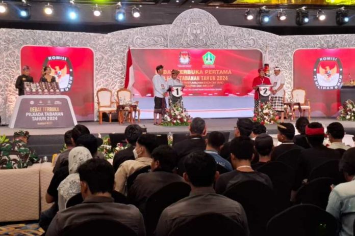 Debat Kedua Pilkada Tabanan Angkat Tema Penguatan Pelayanan Publik Yang Berkeadilan 1