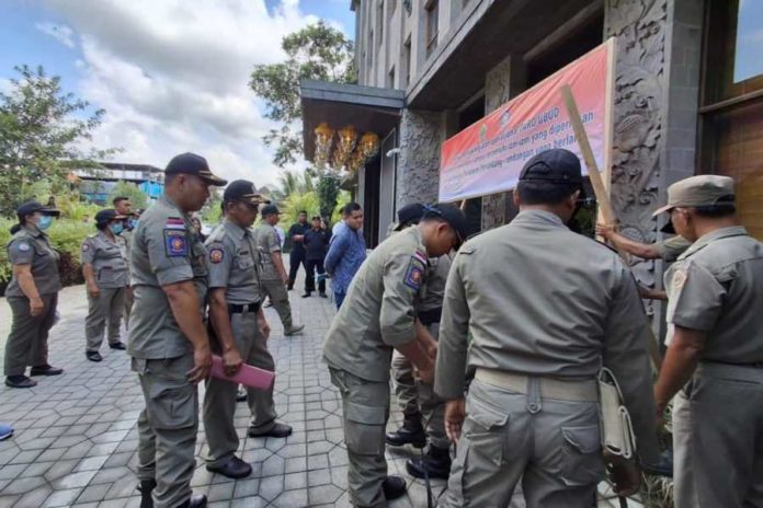 Tak Kantongi Perizinan, Usaha Akomodasi Di Ubud Ditutup 1
