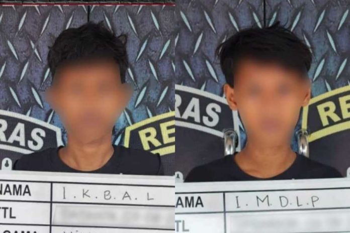 Sebelum Ditangkap Di Densel, Dua Remaja Ternyata Lebih Dulu Diringkus Di Denbar 1