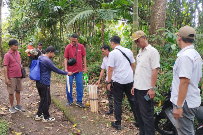Akses Jalan Menuju Sirkuit Lumbanan Mulai Diukur Dan Dipasangi Patok 1