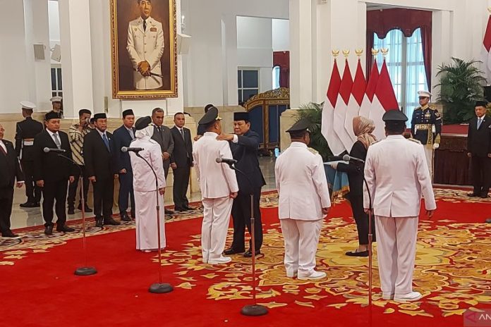 Presiden Lantik Gubernur Papua Pegunungan Dan Bangka Belitung 1