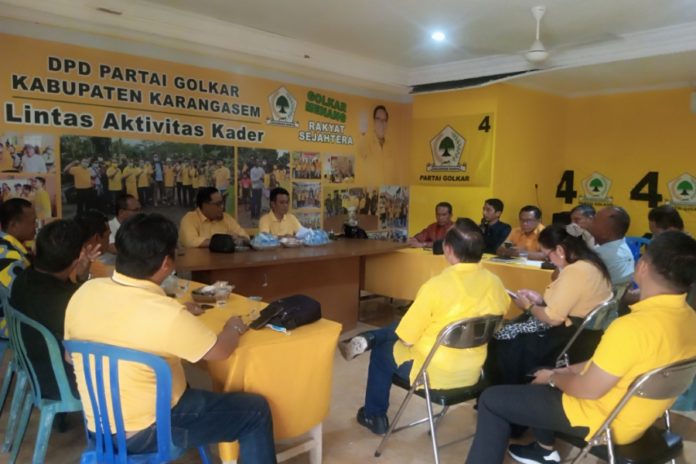 Golkar Karangasem Dukung Sumarjaya Linggih Calonkan Diri Jadi Ketua DPD Bali 1