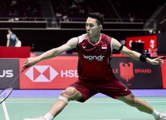 Jonatan Christie Terhenti di 16 besar Singapore Open