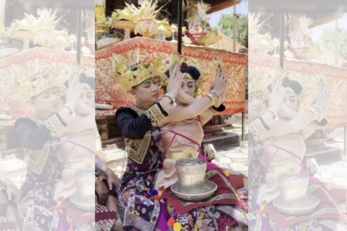Matepak Sangku, Ritual Sakral Pernikahan Di Puri Karangasem 1