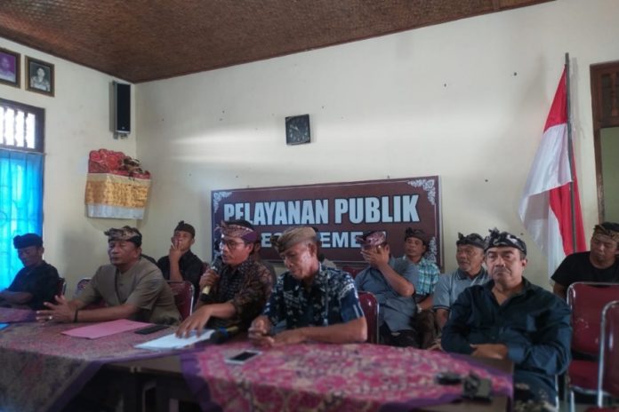 Perangkat Desa Dan Tokoh Masyarakat Tolak Relokasi TPA Suwung Ke Temesi 1