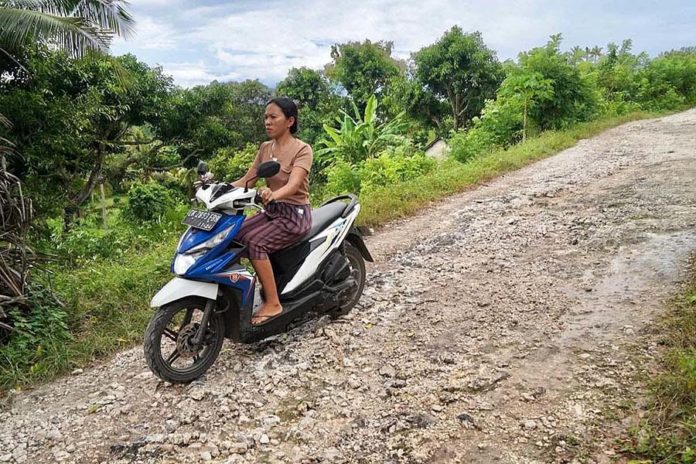 Perbaikan Jalan Di Nusa Penida Terkendala Status 1
