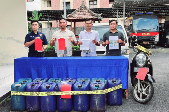 Polres Bangli Tangkap Pelaku Penyalahgunaan BBM Bersubsidi 1