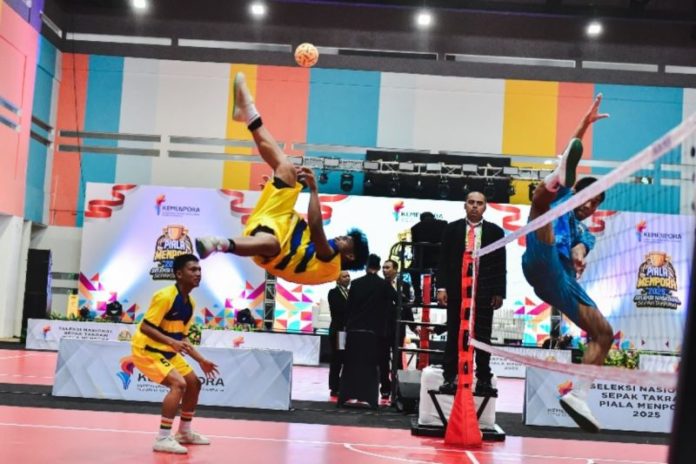 270 Atlet Ikuti Seleknas Sepak Takraw Untuk SEA Games 1