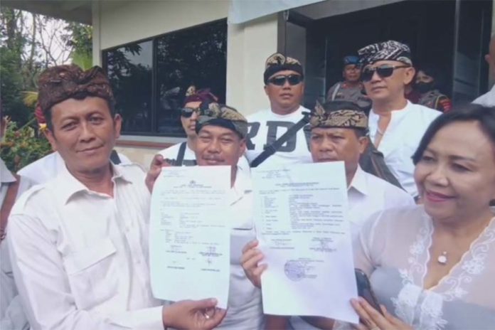 Buntut Viralnya Rekaman Suara Perbekel Baturiti, DPC Gerindra Tabanan Lapor Ke Polres 1