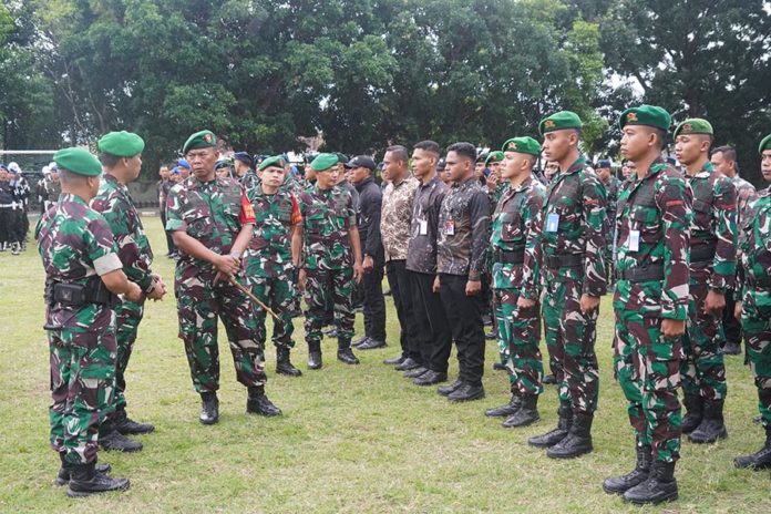 Danrem Pimpin Apel Gelar Pasukan Pengamanan Kunker Presiden 1