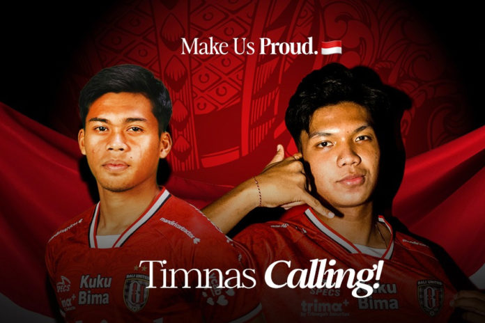 Dua Bintang Muda Bali United Gabung TC Timnas Indonesia U23 1