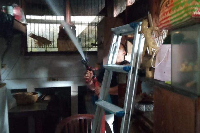 Konsleting Listrik Dapur, Rumah Nyaris Ludes Terbakar 1