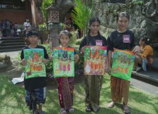 Lima Peserta Wakili Badung dalam Lomba Mewarnai Tari Rejang di PKB ke-47
