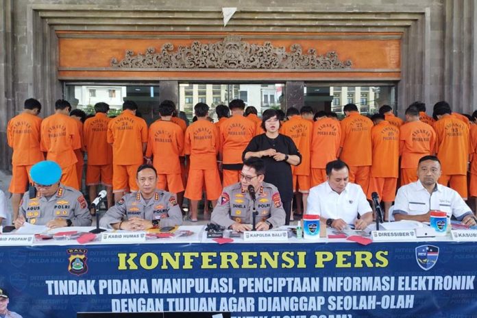 Mafia Siber Sasar WN Amerika Diungkap Polda Bali, Modusnya