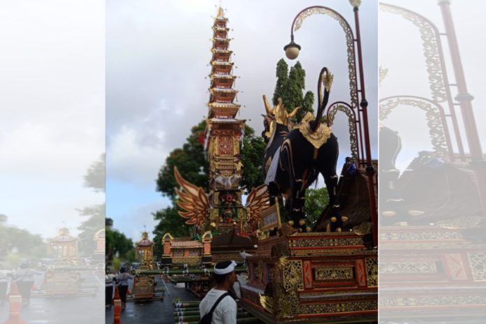 Palebon Putra Mantan Bupati Gianyar, Simak Pengalihan Arus Lalin Biar Tak Terjebak Macet 1