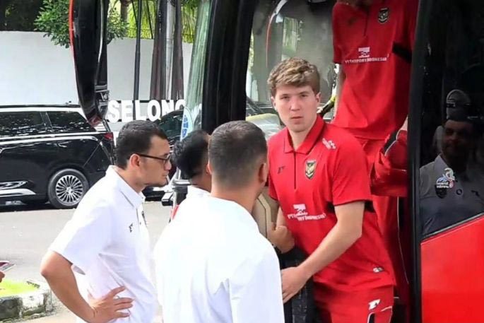 Para Pemain Timnas Temui Prabowo 1