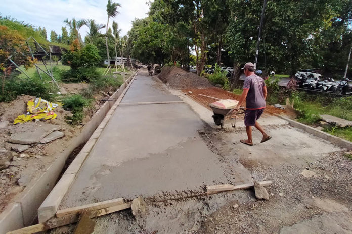 Penataan Jogging Track Di Lapangan Bajra Sandhi Terancam Molor 1