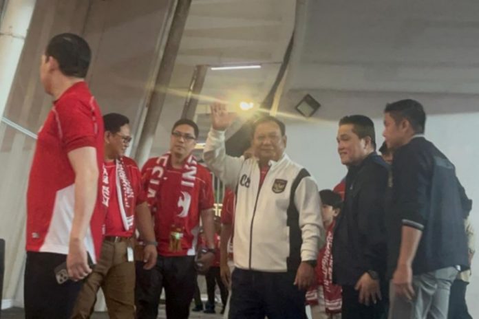 Presiden Tonton Laga Indonesia Lawan China Di Stadion GBK 1