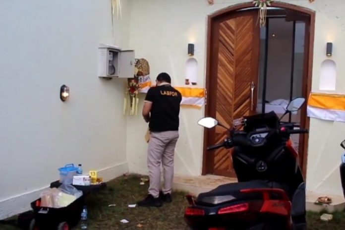 Puluhan Pecahan Proyektil Ditemukan Di Lokasi Penembakan 2 WNA Di Mengwi 1