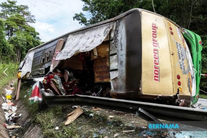 Tidak Ada WNI Korban Kecelakaan Bus Di Perak Malaysia 1