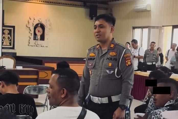 Tindaklanjuti Aksi Ugal Ugalan Di Renon, Polresta Denpasar Panggil Orangtua Belasan Pelajar 1