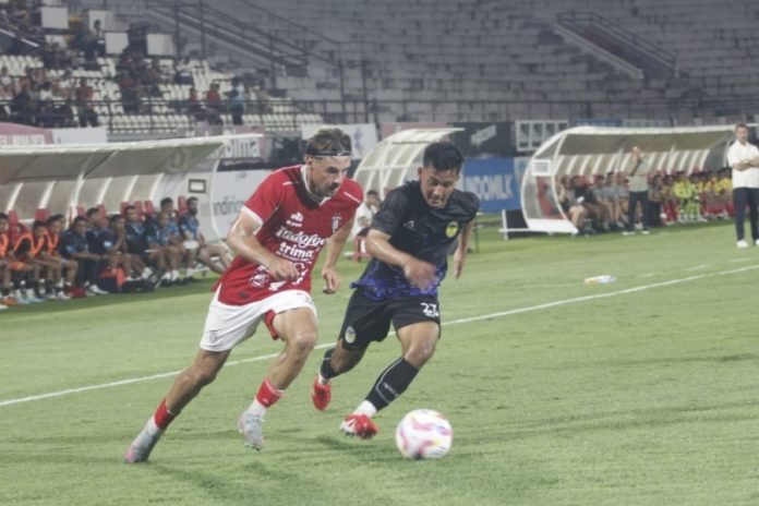 Bali United Pesta Enam Gol Ke Gawang PSIM Yogyakarta Dalam Laga Uji Coba 1