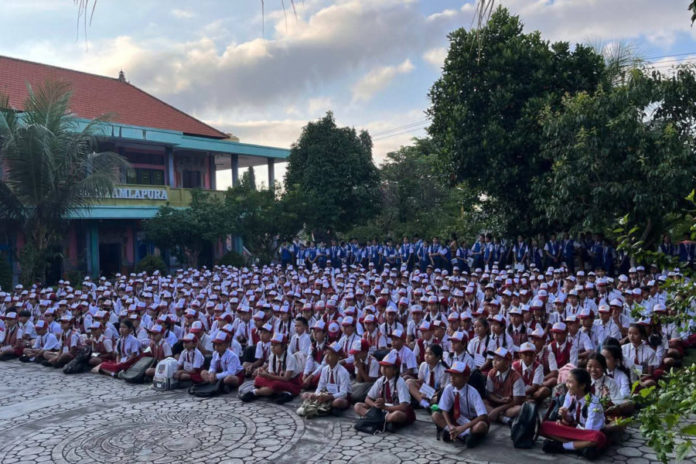 Belasan Ribu Siswa Ikuti MPLS Di Karangasem 1
