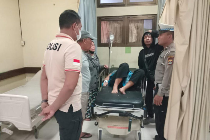 Diduga Rem Blong, Pelajar SMK Tewas Di Jalur Desa Tigawasa 1