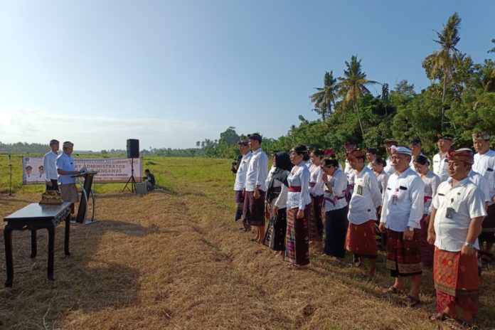 Dua Camat Dan Tiga Lurah Dimutasi, Dilantik Di Tengah Sawah Delod Berawah 1
