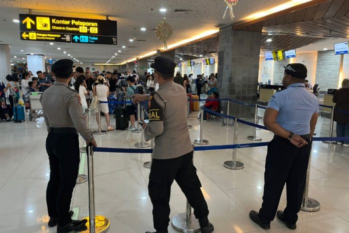 Gunung Lewotobi Erupsi, Polres Bandara Tingkatkan Pengamanan 1
