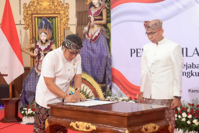 I Wayan Budiasa Jabat Kepala BKPSDM Bali 1
