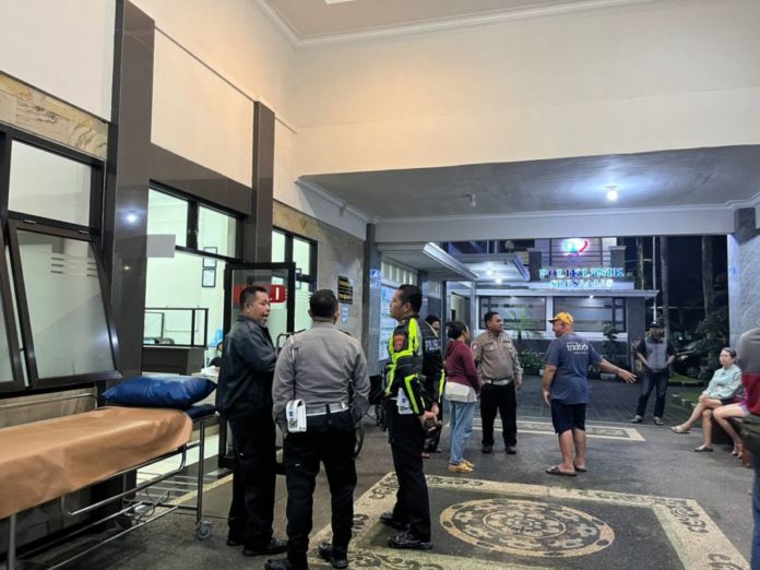 Tabrakan Di Jalan Nasional Baturiti, Satu Orang Meninggal Di Tempat 1