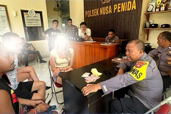 Unit Reskrim Polsek Nusa Penida Tangkap WNA Pelaku Pencurian 1