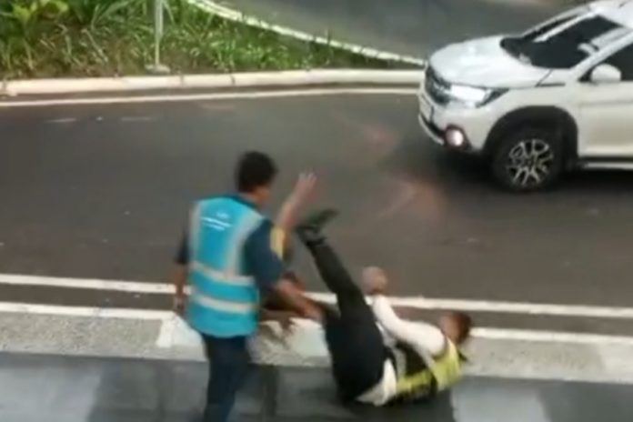 Adu Jotos Oknum Pengelola Transportasi, Polres Proses Laporan Pemukulan Satpam Bandara Ngurah Rai 1